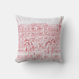 Carlton Hotel, Cannes, France Cushion