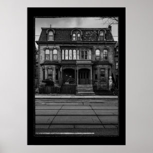 Carlton Street No 17 with Border Poster