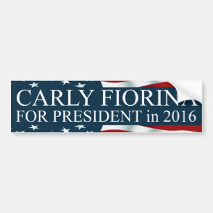 Carly Fiorina for President in 2016 Bumper Sticker