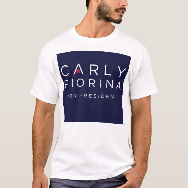 Carly Fiorina for President T- Shirt (Front)