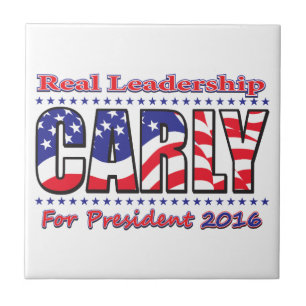 Carly Fiorina for President Tile