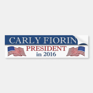Carly Fiorina President in 2016 Bumper Sticker