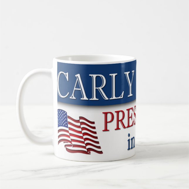 Carly Fiorina President in 2016 Coffee Mug (Left)