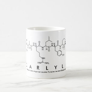Carlyle peptide name mug