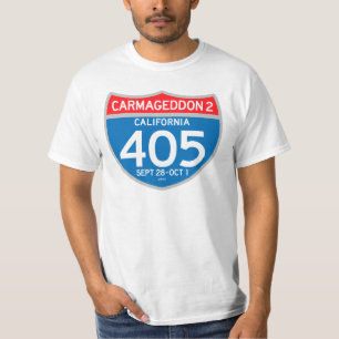 CARMAGEDDON 2 on the 405 (light shirt) T-Shirt