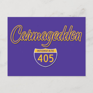 Carmageddon Postcard