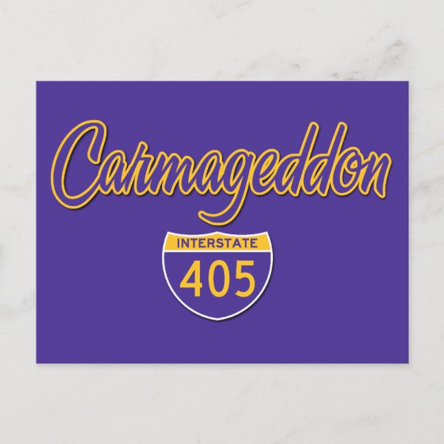 Carmageddon Postcard (Front)