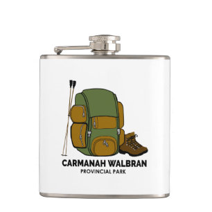Carmanah Walbran Provincial Park Backpack Hip Flask