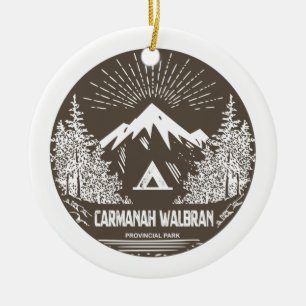 Carmanah Walbran Provincial Park Ceramic Ornament