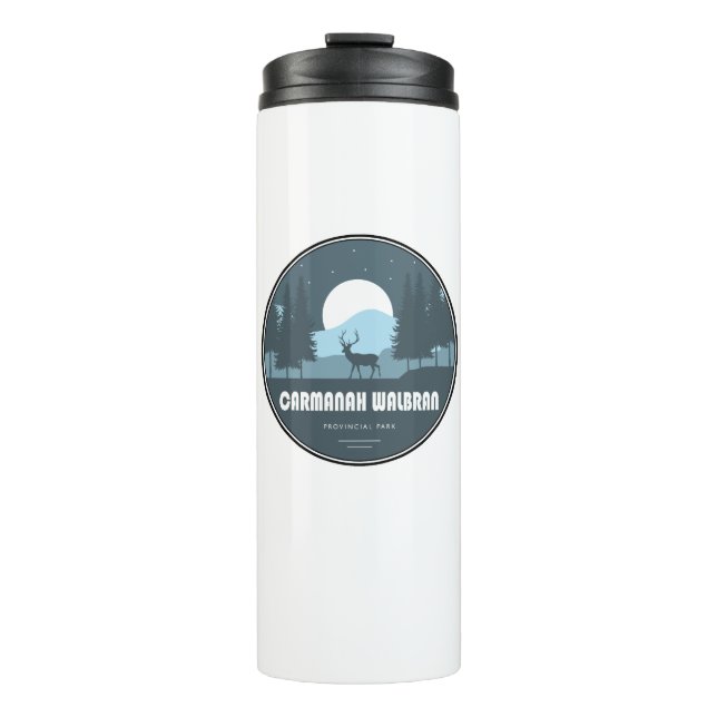 Carmanah Walbran Provincial Park Deer Thermal Tumbler (Front)