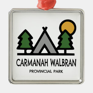 Carmanah Walbran Provincial Park Metal Ornament