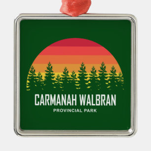 Carmanah Walbran Provincial Park Metal Ornament