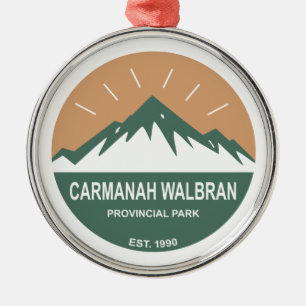 Carmanah Walbran Provincial Park Metal Ornament