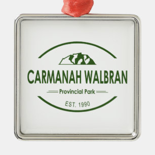 Carmanah Walbran Provincial Park Metal Ornament