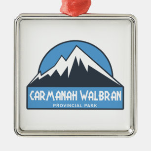 Carmanah Walbran Provincial Park Metal Ornament