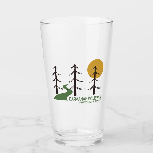 Carmanah Walbran Provincial Park Trail Glass (Front)