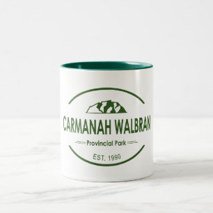Carmanah Walbran Provincial Park Two-Tone Coffee Mug