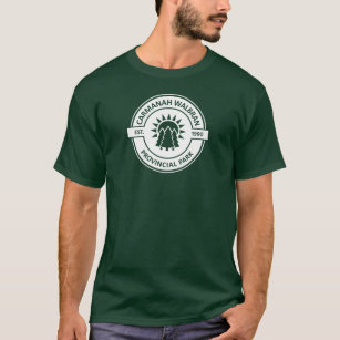 Carmanah Walbran Provincial Sun Trees T-Shirt