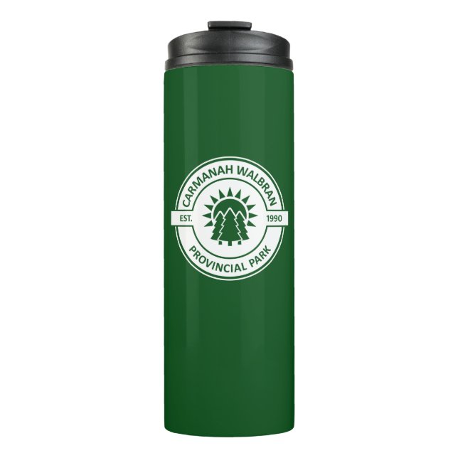 Carmanah Walbran Provincial Sun Trees Thermal Tumbler (Front)