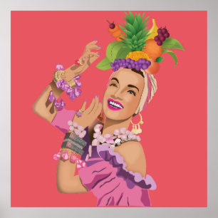 Carme Miranda Poster