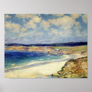 Carmel Beach by Guy Rose Poster