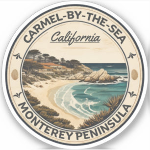 Carmel by the sea beach california pacific coast