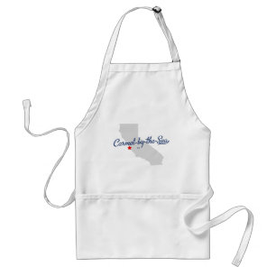 Carmel-by-the-sea California CA Shirt Standard Apron