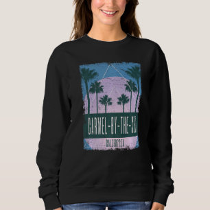 Carmel by the Sea California CA Vintage Vaporwave Sweatshirt