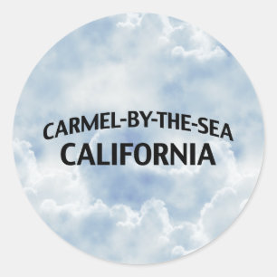 Carmel-by-the-Sea California Classic Round Sticker