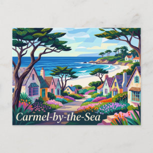 Carmel-by-the-Sea California Postcard