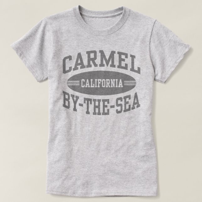 Carmel By The Sea California T-Shirt (Design Front)