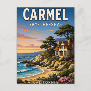 Carmel-by-the-Sea California Travel Gift Postcard