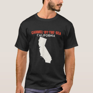 Carmel by the Sea California USA State America Tra T-Shirt