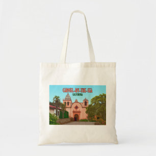Carmel-By-The-Sea Mission Basilica California Tote Bag