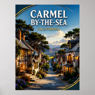 Carmel-by-the-Sea Ocean View Poster