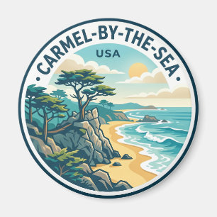 Carmel-by-the-sea USA Magnet