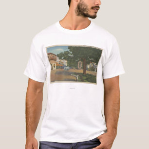 Carmel, CA - Business District View of Downtown T-Shirt