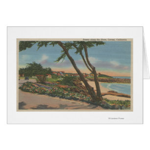 Carmel, CA - Homes along The Shore View