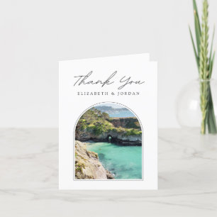 Carmel California Photo Blank Thank You Card