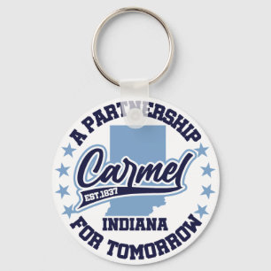 Carmel,Indiana Key Ring