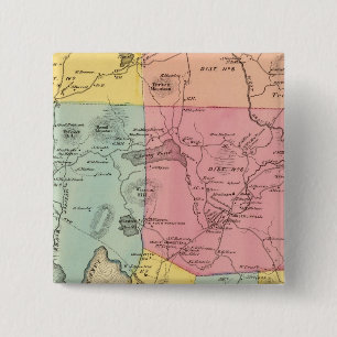 Carmel, Town 15 Cm Square Badge