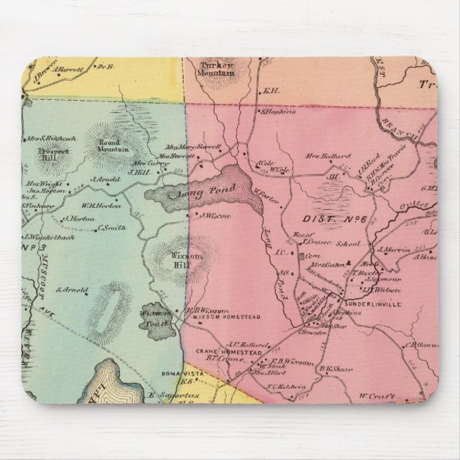 Carmel, Town Mouse Pad (Front)