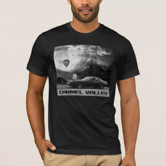 Carmel Valley Vacay with Balloon! (B&W print) T-Shirt