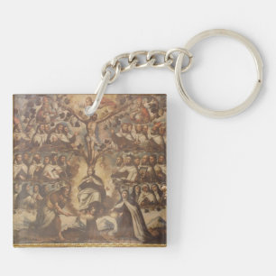 Carmelite Saints & the Trinity Keychain