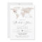 CARMEN Beige Map Travel Adventure Bridal Shower