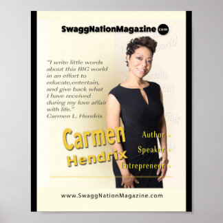Carmen Hendrix cover Poster