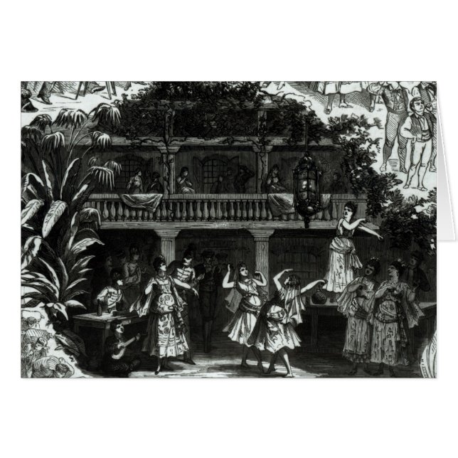 Carmen in the Lilas Pastia tavern (Front Horizontal)