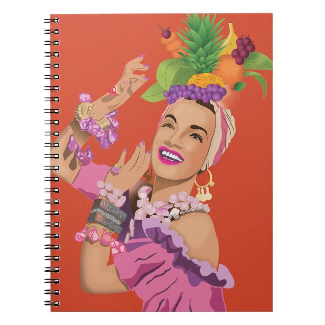 Carmen Miranda Notebook (Front)