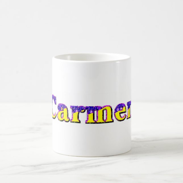 Carmen Name Coffee Mug (Center)