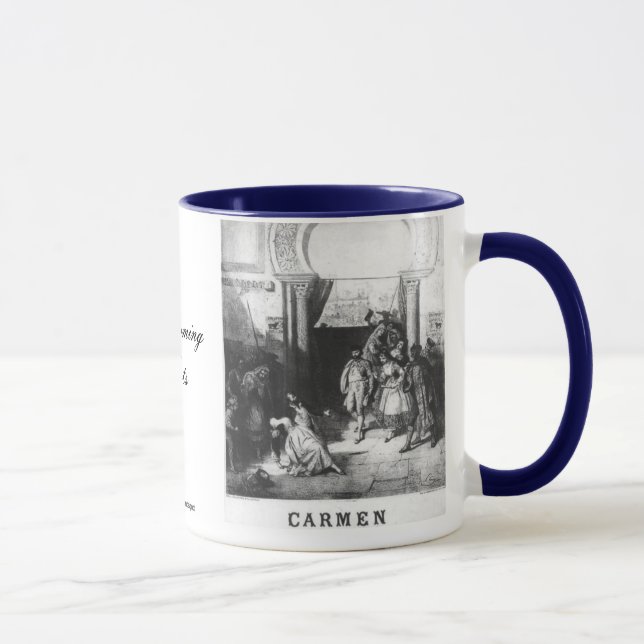 Carmen Opera Mug (Right)